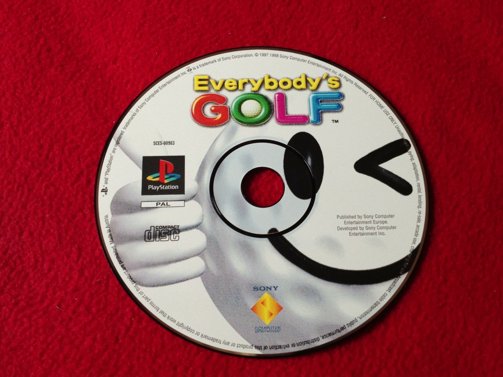 Everybody's Golf - PS1 Game - PlayStation, Games, Sports - Level Up Gaming NZ