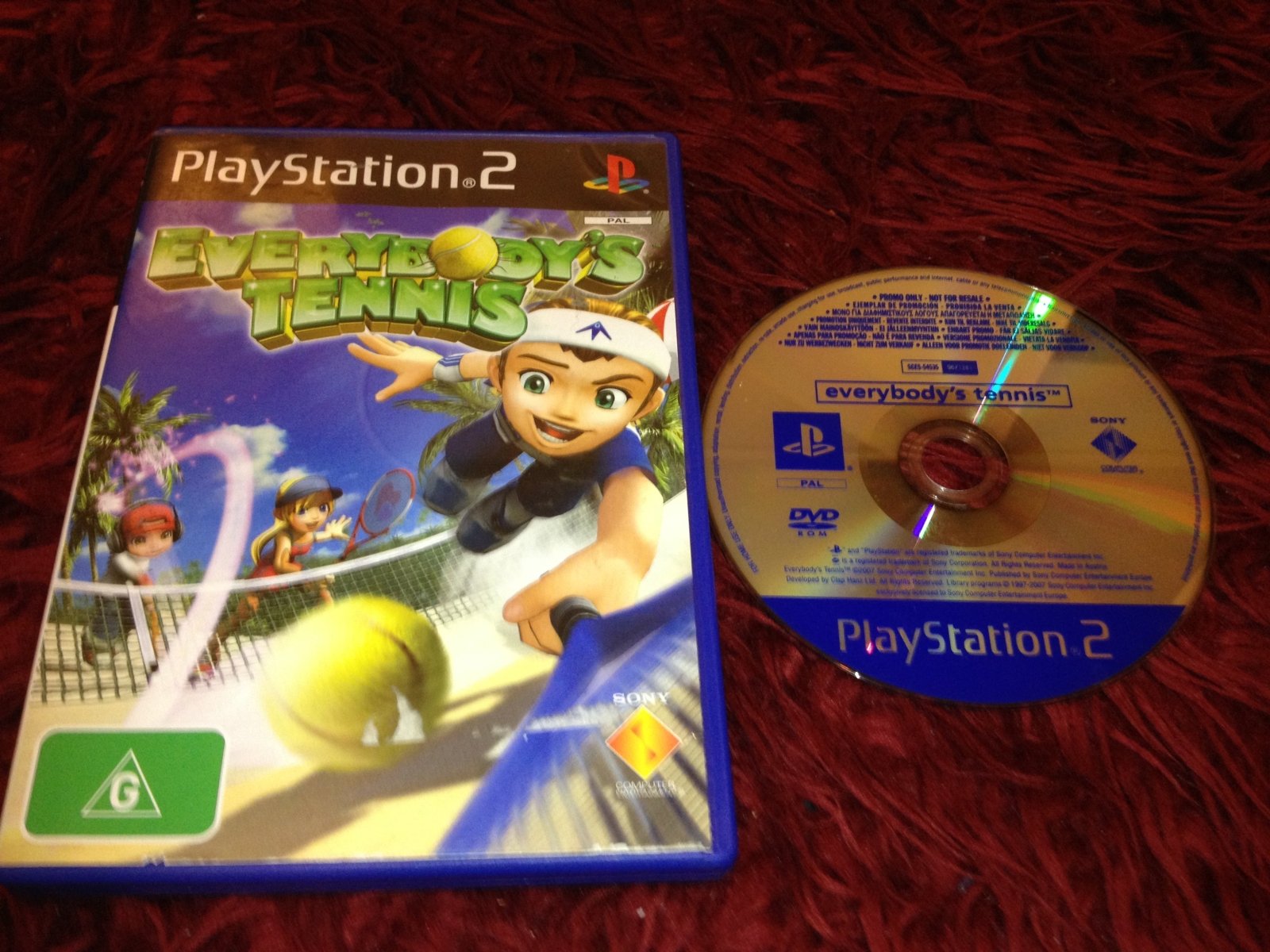 Everybody's Tennis - PS2 Game - PlayStation 2, Games, Sports - Level Up Gaming NZ