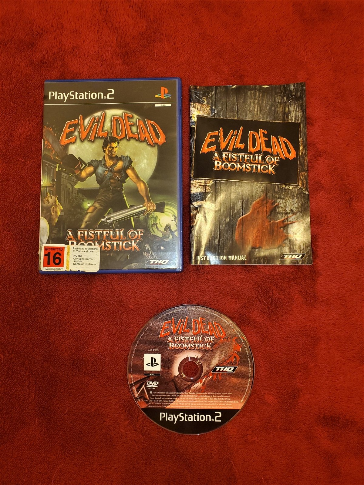 Evil Dead: A Fistful of Boomstick - Rare PS2 Game - PlayStation 2, Games, Action and adventure - Level Up Gaming NZ