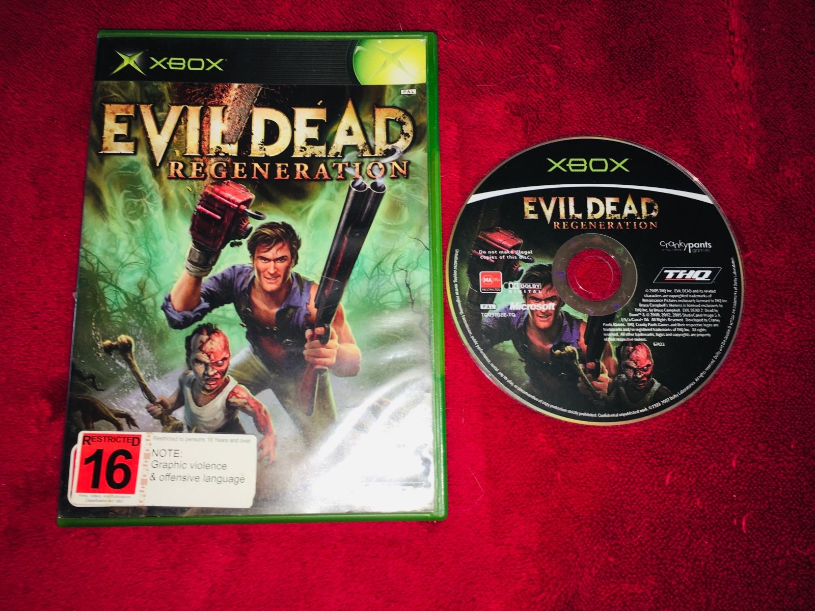 Evil Dead: Regeneration - RARE Xbox Game - Xbox, Games, Action and adventure - Level Up Gaming NZ