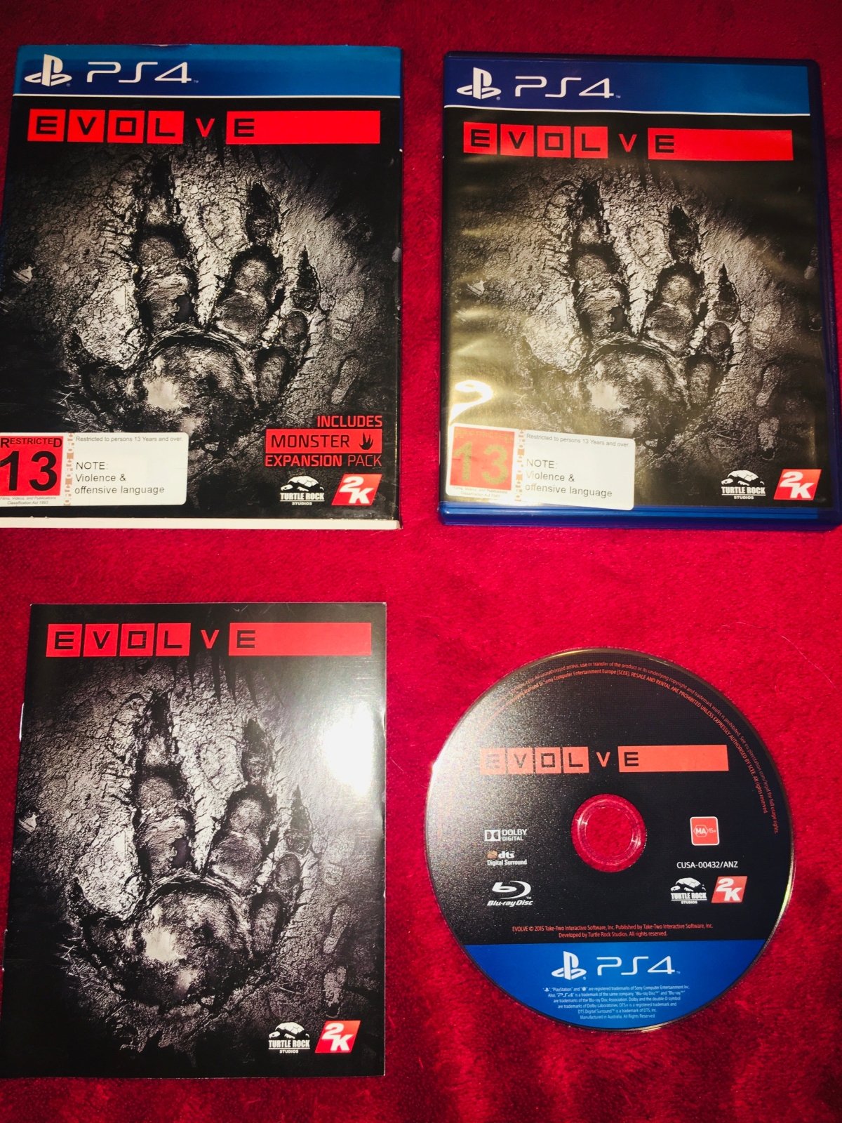 Evolve - 9/10! PS4 Game - PlayStation 4, Games - Level Up Gaming NZ