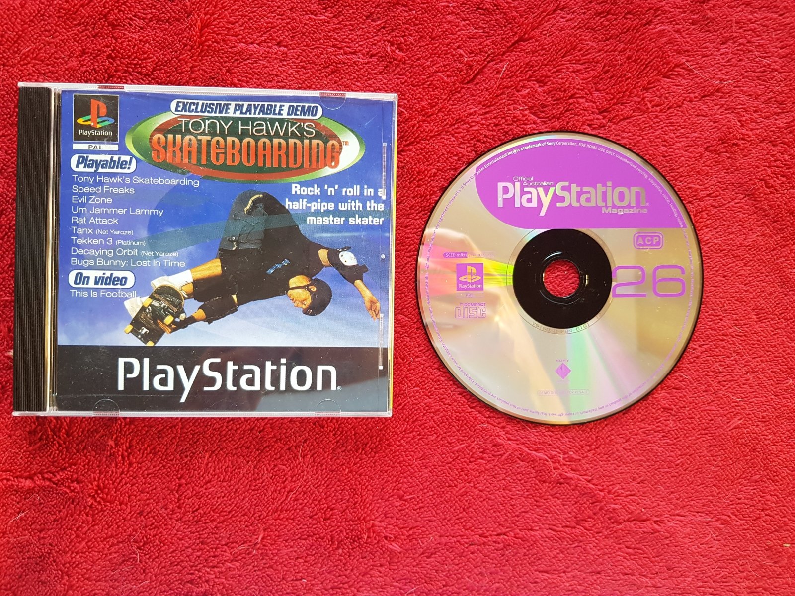 Tony Hawk's Skateboarding & Other Demos: Playstation Magazine 26 - PS1 Game Demo - PlayStation, Games, Action and adventure - Level Up Gaming NZ