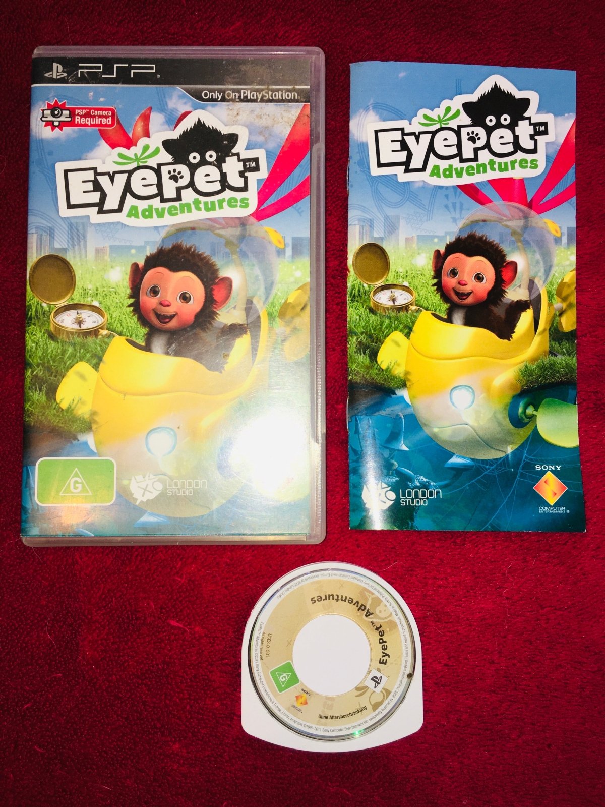 Eye Pet Adventures - Augmented Reality PSP Game - Play Station Portable (PSP), Games, Music and party - Level Up Gaming NZ