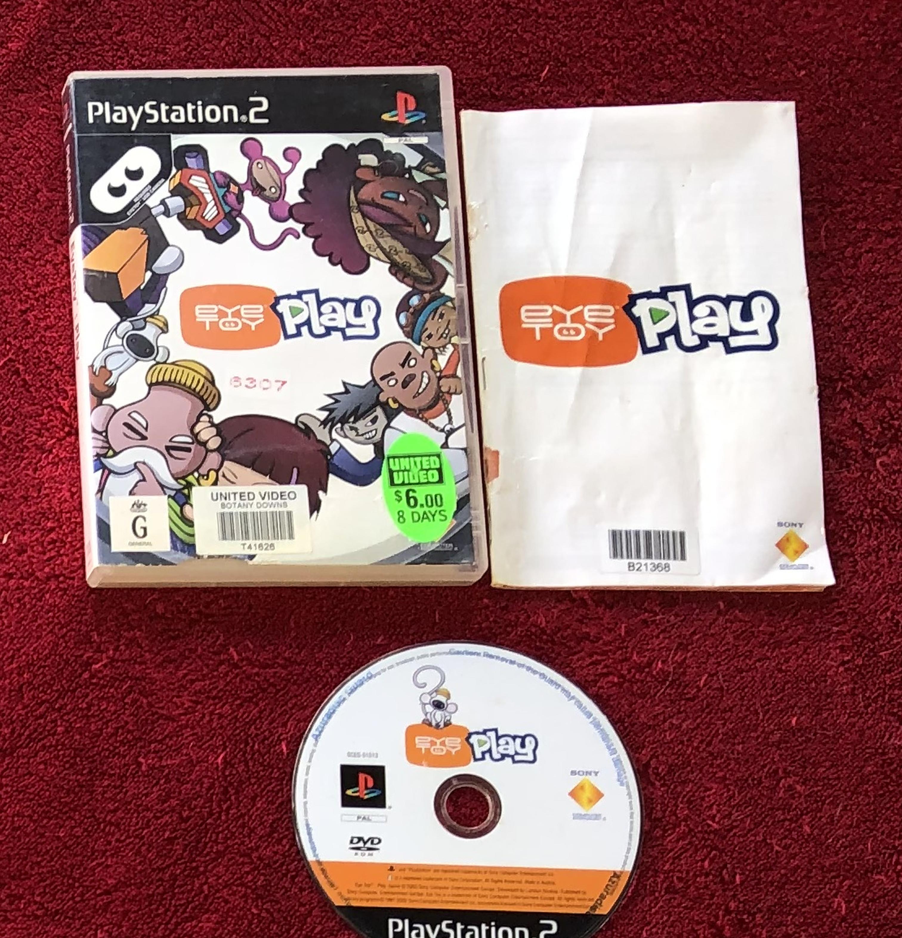 EyeToy: Play - PS2 Game - PlayStation 2, Games, Music and party - Level Up Gaming NZ