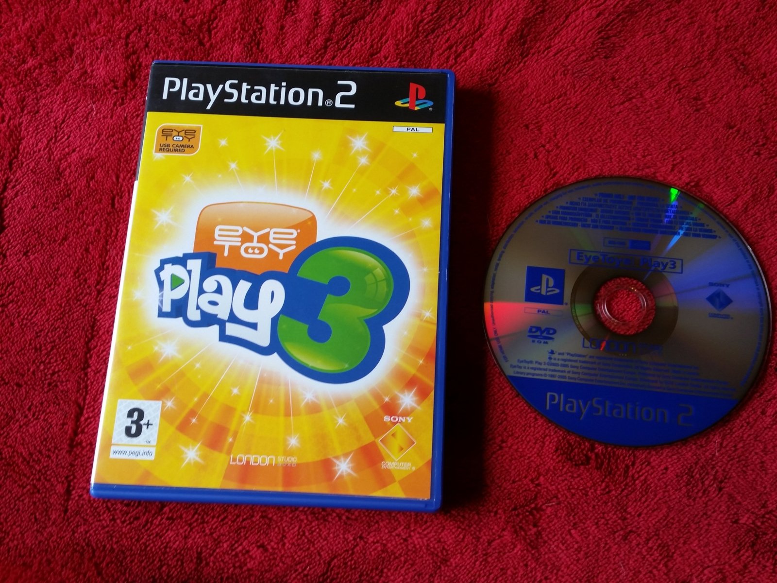 EyeToy: Play 3 - PS2 Game - PlayStation 2, Games, Music and party - Level Up Gaming NZ