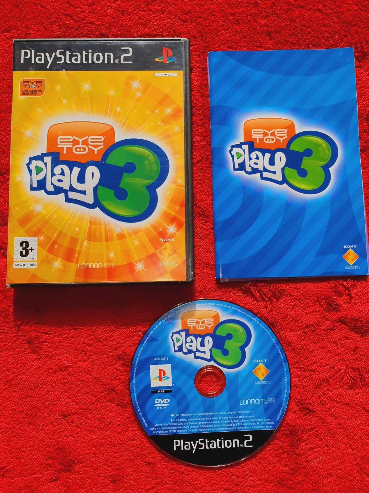 EyeToy: Play 3 - PS2 Game - PlayStation 2, Games, Music and party - Level Up Gaming NZ