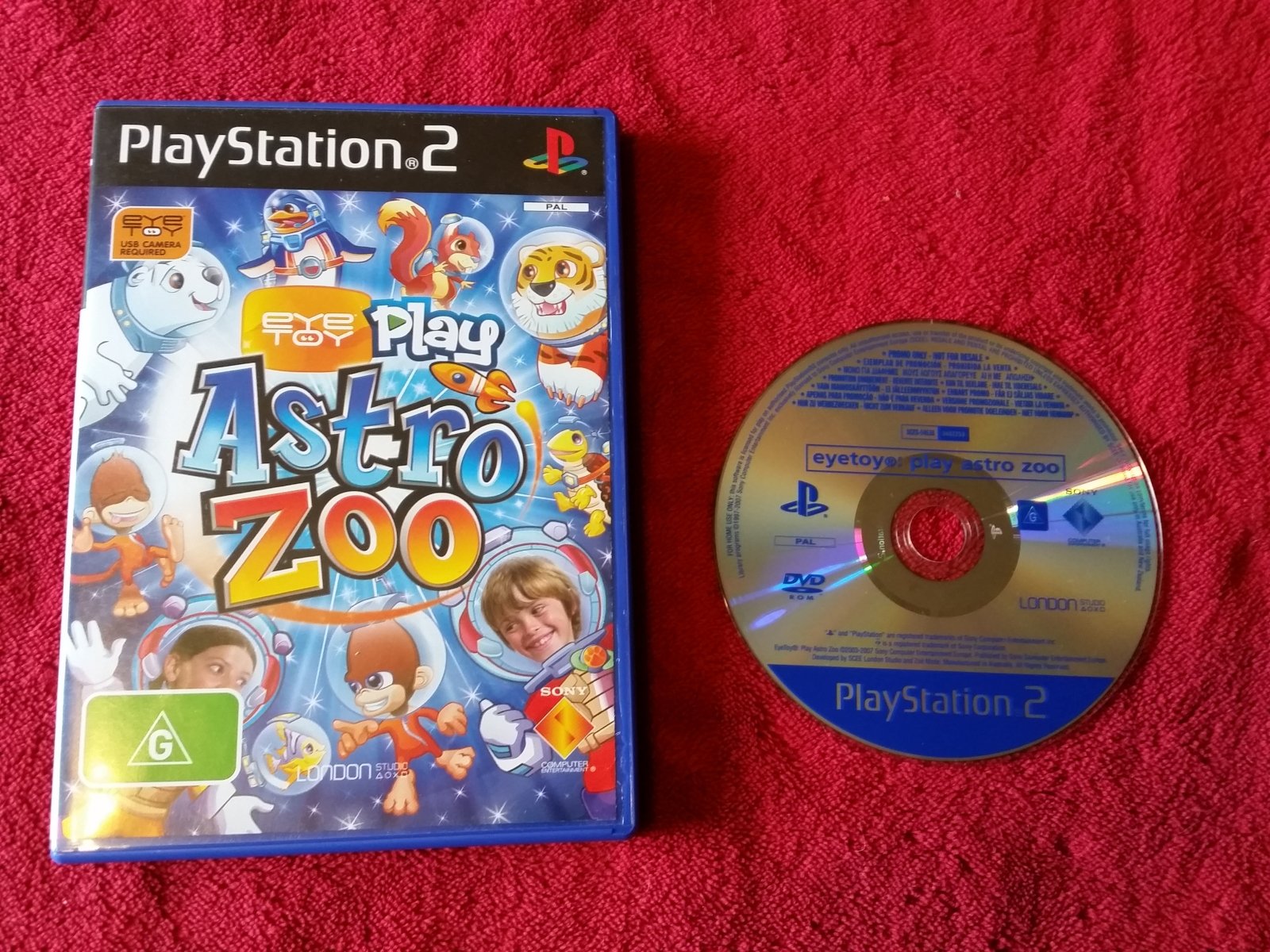 Eye Toy: Play - Astro Zoo - EyeToy PS2 Game - PlayStation 2, Games, Kids and educational - Level Up Gaming NZ