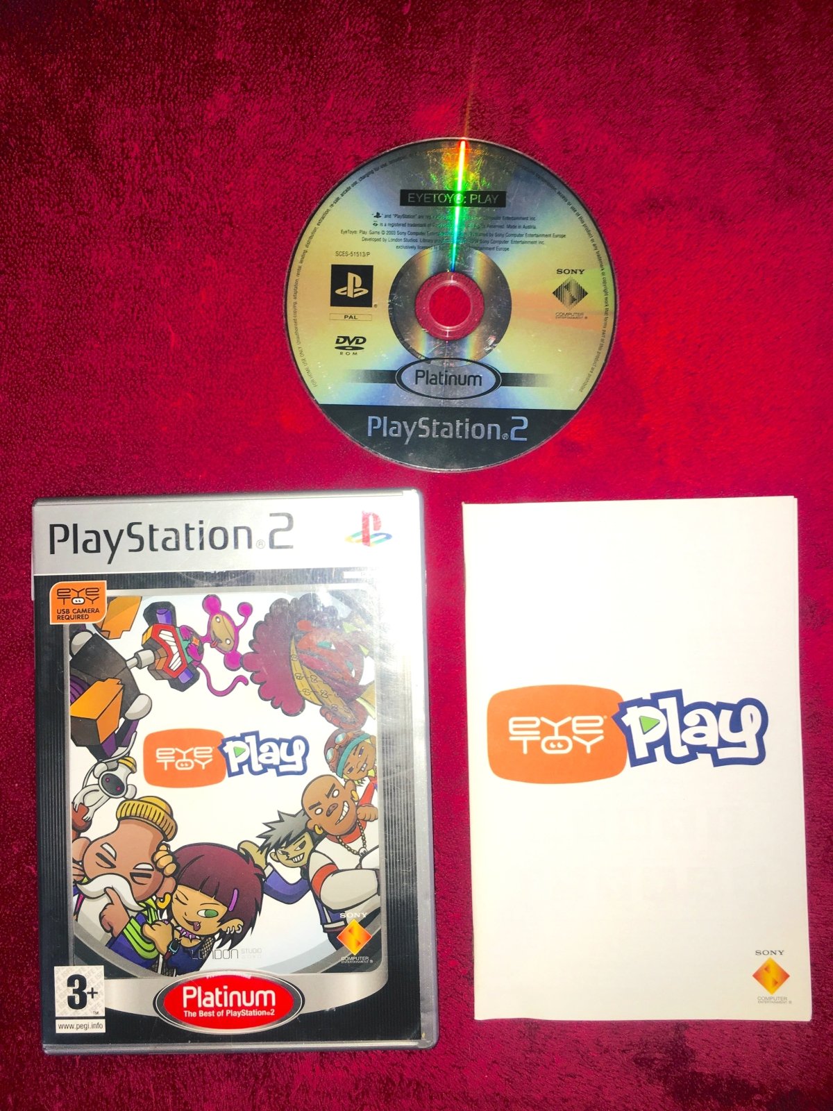 EyeToy: Play - AS NEW PS2 Game - PlayStation 2, Games, Music and party - Level Up Gaming NZ