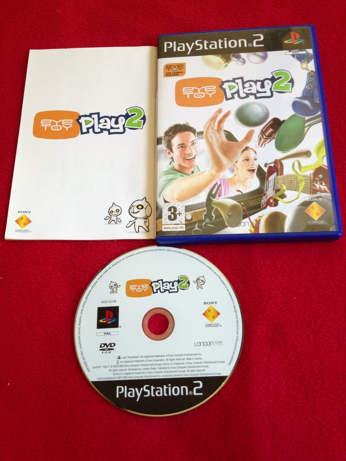 EyeToy: Play 2 - PS2 Game - PlayStation 2, Games, Music and party - Level Up Gaming NZ