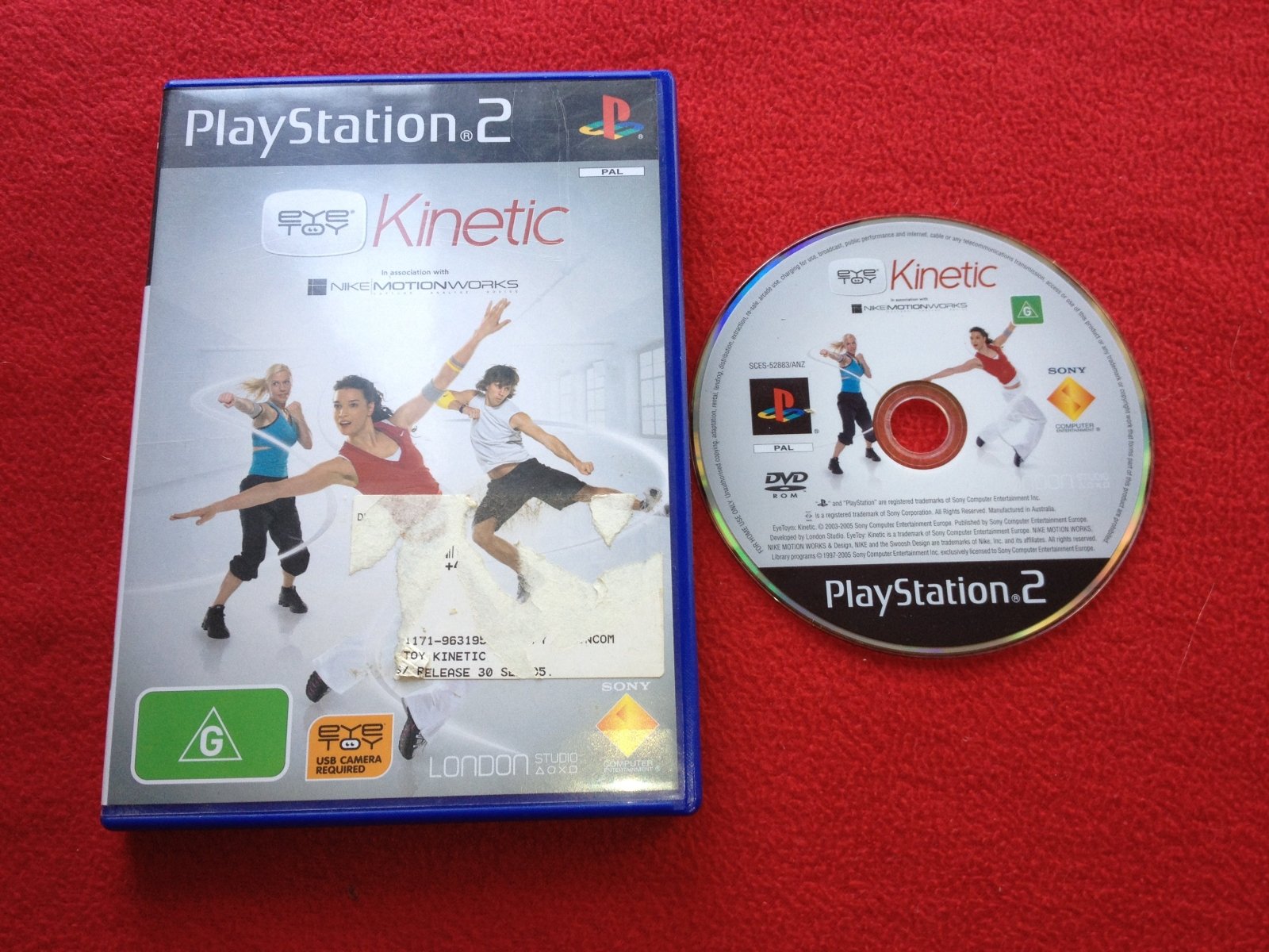 EyeToy: Kinetic - PS2 Game - PlayStation 2, Games, Music and party - Level Up Gaming NZ