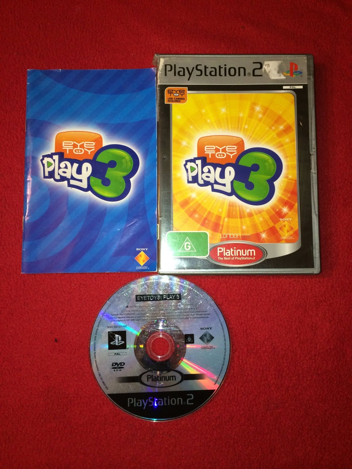 EyeToy: Play 3 - PS2 Game - PlayStation 2, Games, Music and party - Level Up Gaming NZ