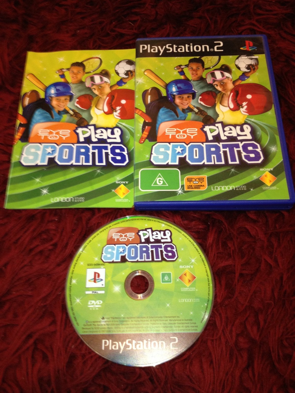 Eyetoy: Play Sports - PS2 Game - PlayStation 2, Games, Music and party - Level Up Gaming NZ