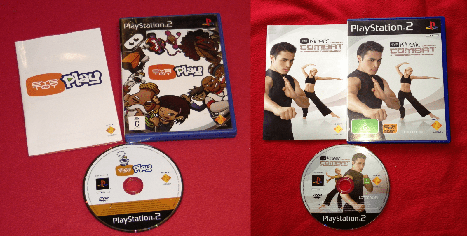EyeToy: Play AND EyeToy: Kinetic Combat - PS2 Games - PlayStation 2, Games, Music and party - Level Up Gaming NZ