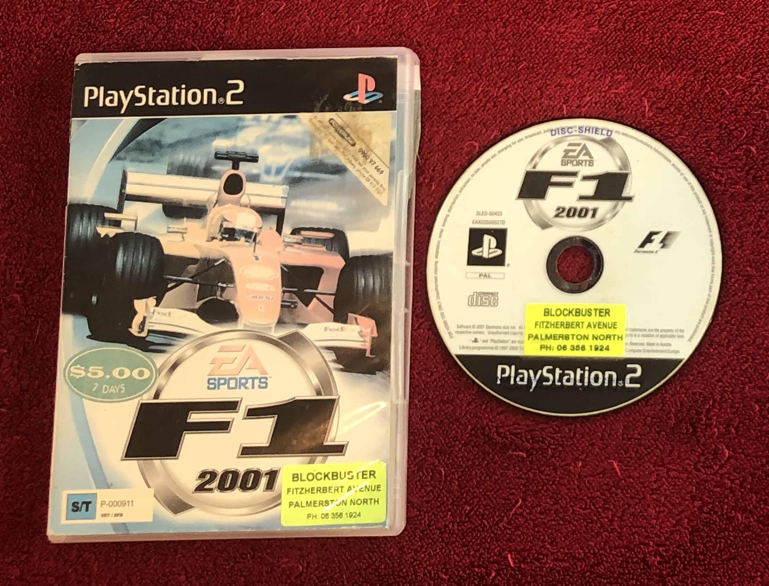 F1 2001 - PS2 Game - PlayStation 2, Games, Driving and racing - Level Up Gaming NZ