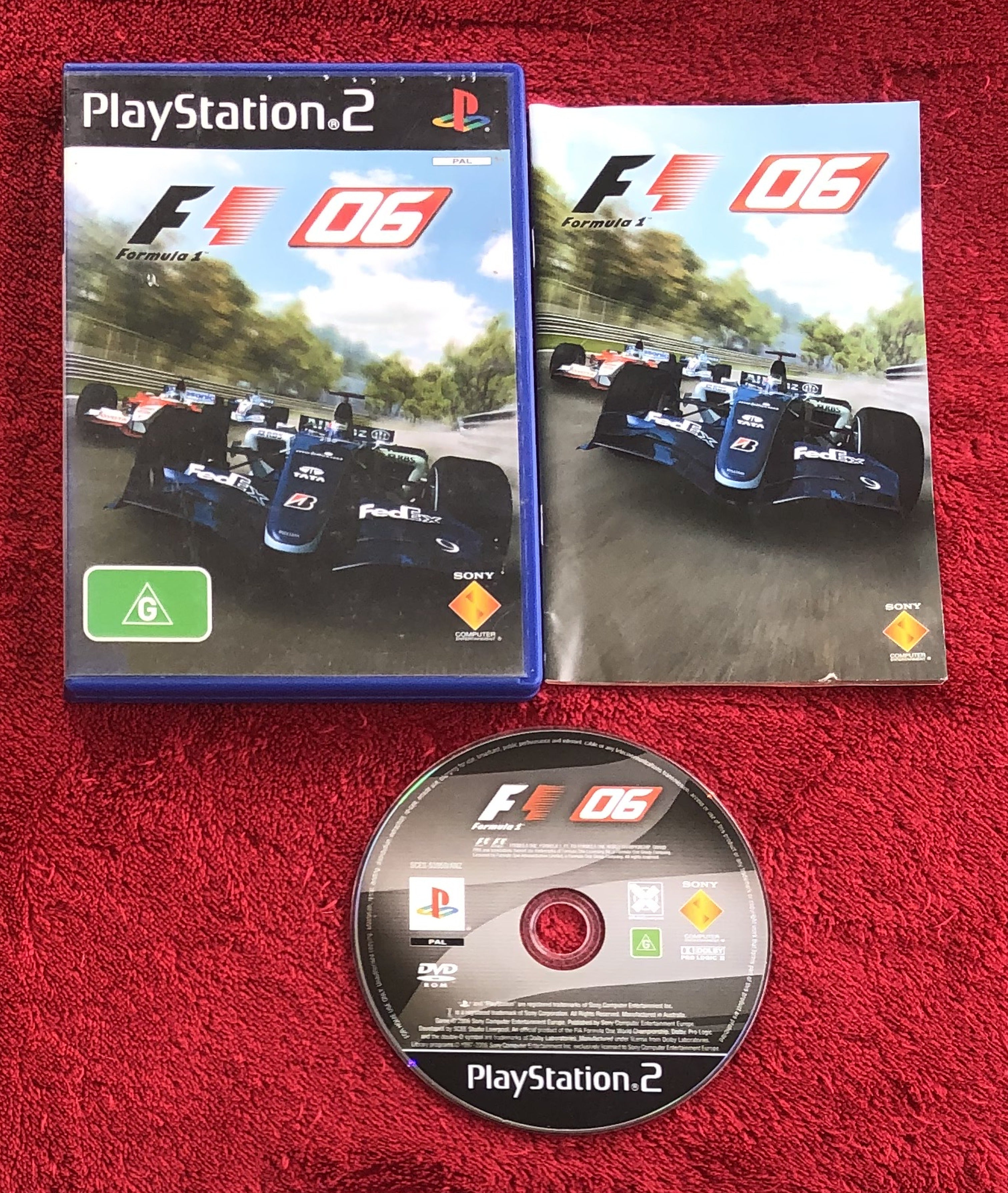F1 06 - PS2 Game, PlayStation 2, Games, Driving and racing, Level Up Gaming NZ