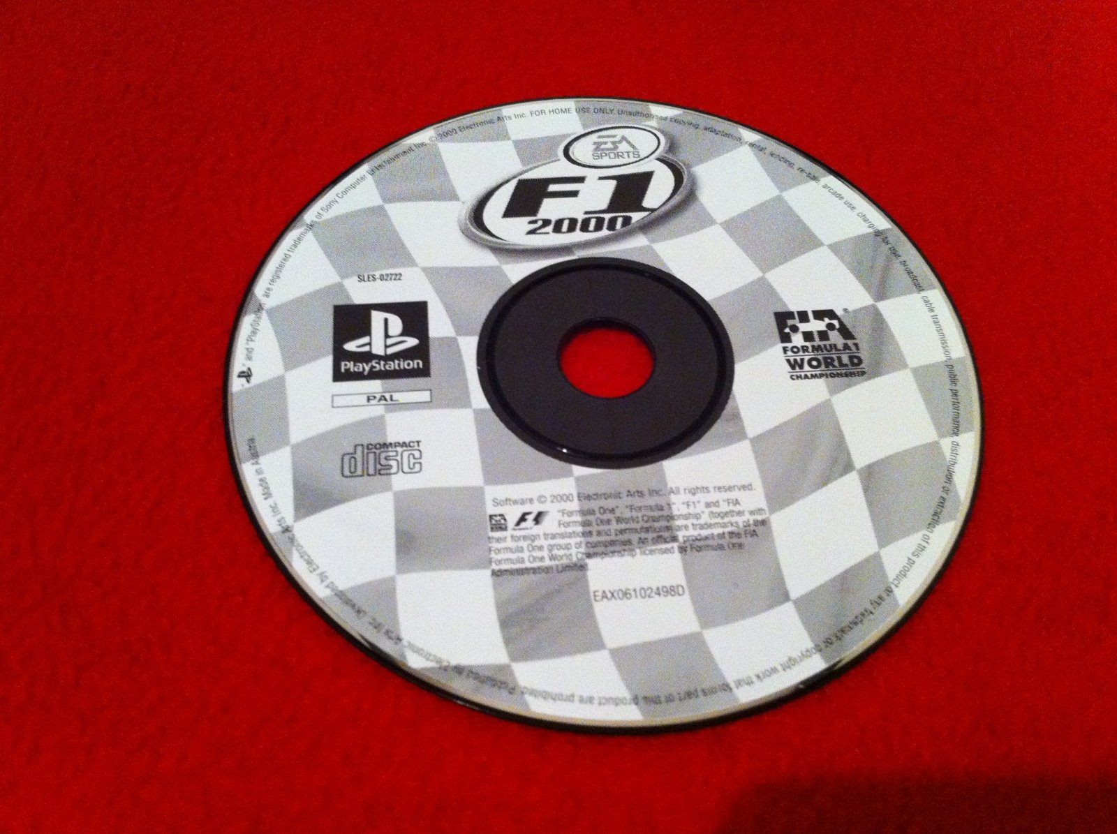 F1 2000 - PS1 Game - PlayStation, Games, Driving and racing - Level Up Gaming NZ
