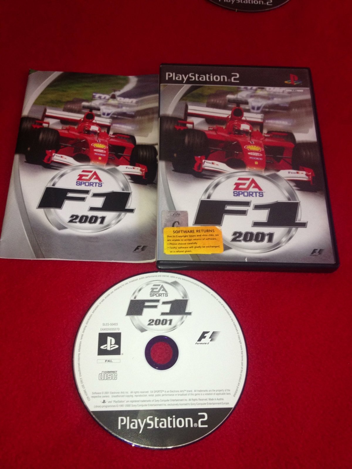 F1 2001 - PS2 Game - PlayStation 2, Games, Driving and racing - Level Up Gaming NZ