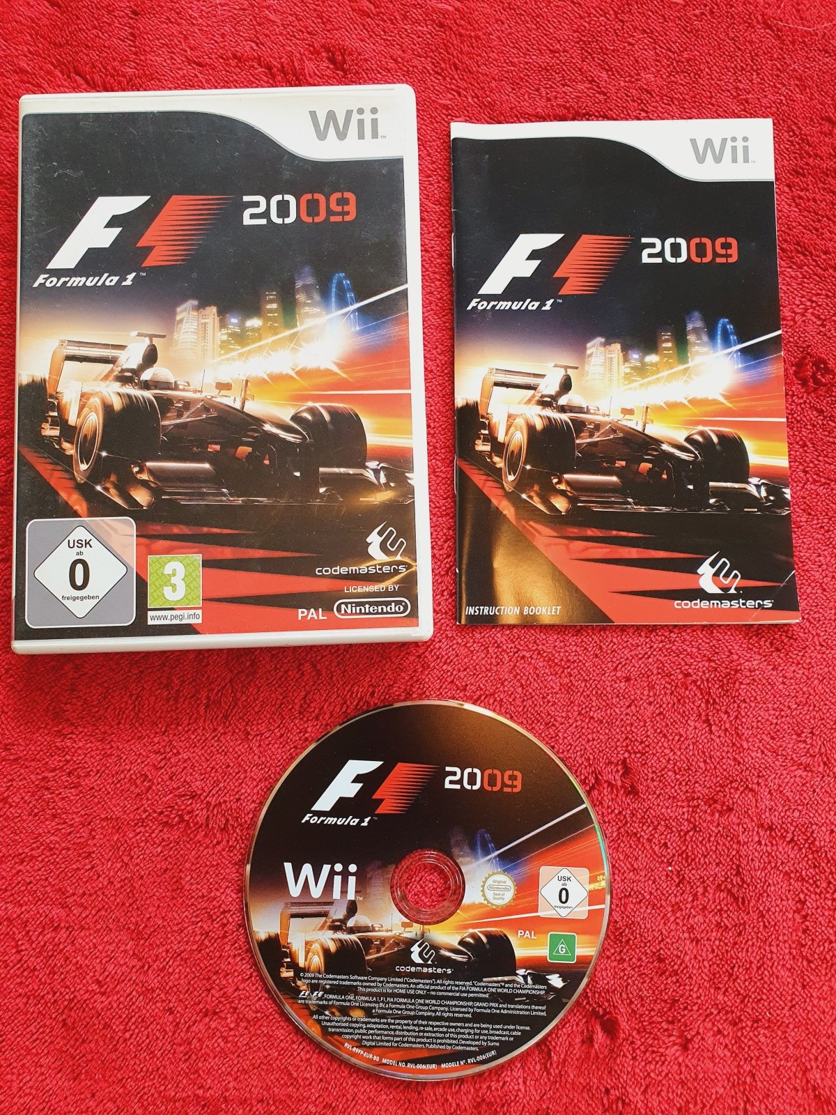 Formula 1 2009 - Wii Game AS NEW! - Wii Games - Level Up Gaming NZ