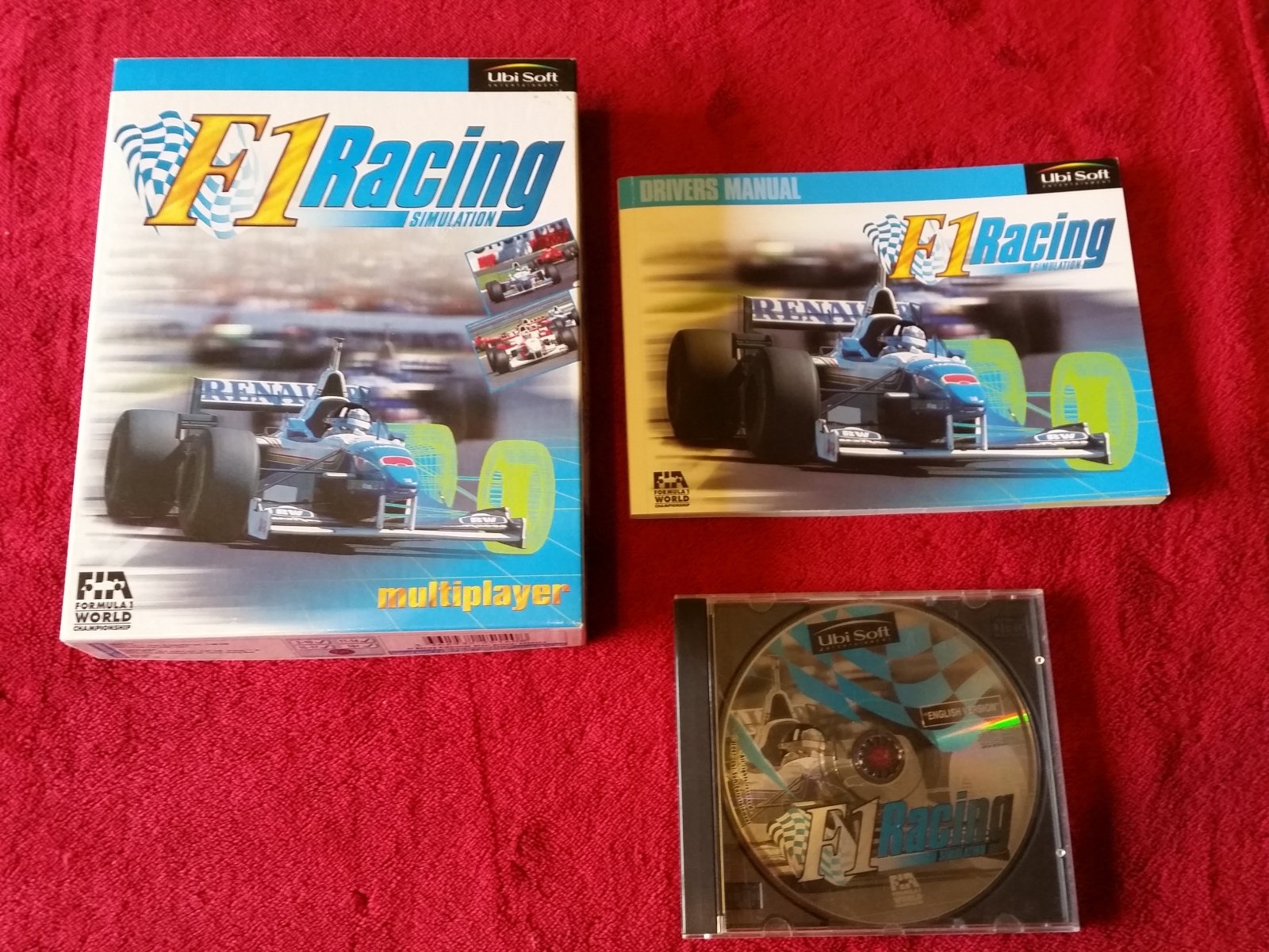 F1 Racing Simulation - '98 RARE + BOXED PC Game - PC games, Driving and racing - Level Up Gaming NZ