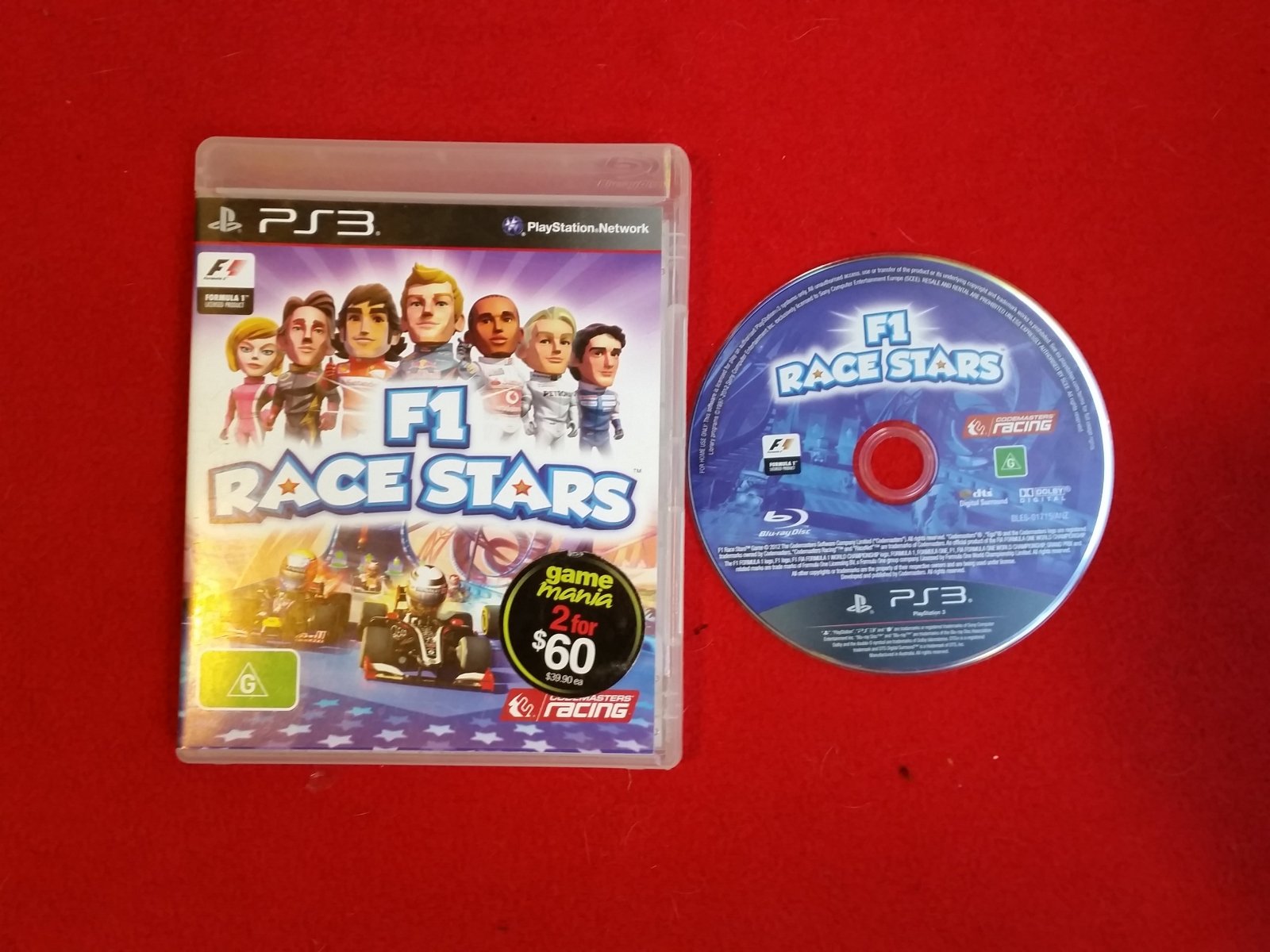 F1 Race Stars - PS3 Game - PlayStation 3, Games, Driving and racing - Level Up Gaming NZ