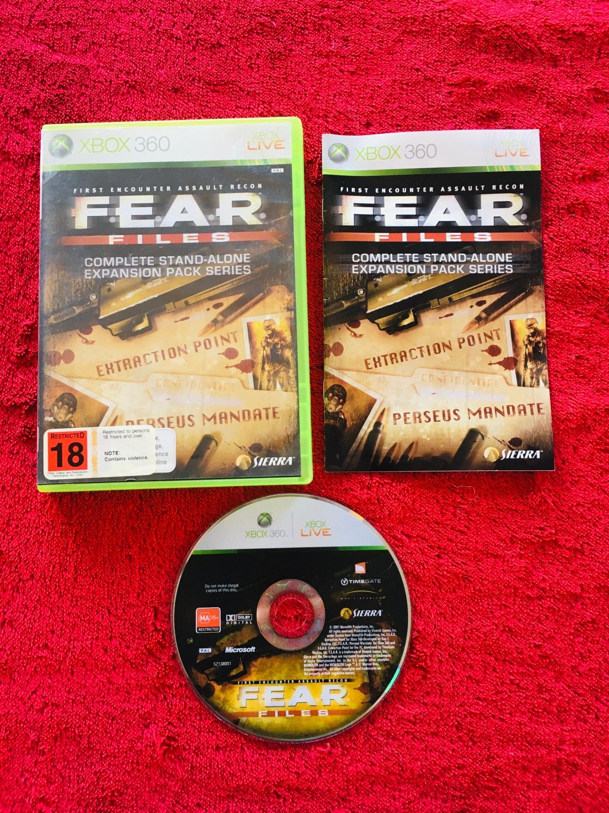 FEAR Files: Standalone F.E.A.R. Expansions! - XBOX360 - Xbox 360, Games, Shooter - Level Up Gaming NZ