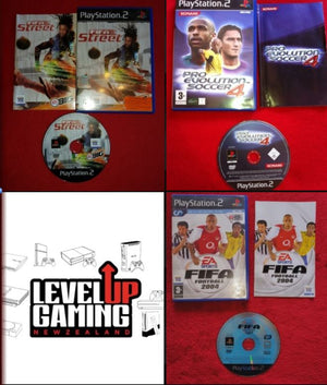 FIFA Football 2004, FIFA Street & Pro Evolution Soccer 4 - Multiplayer PS2 Games