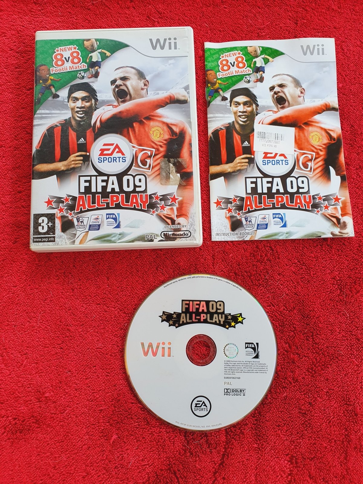 Fifa 09 All - Play - Wii Game - Wii Games - Level Up Gaming NZ