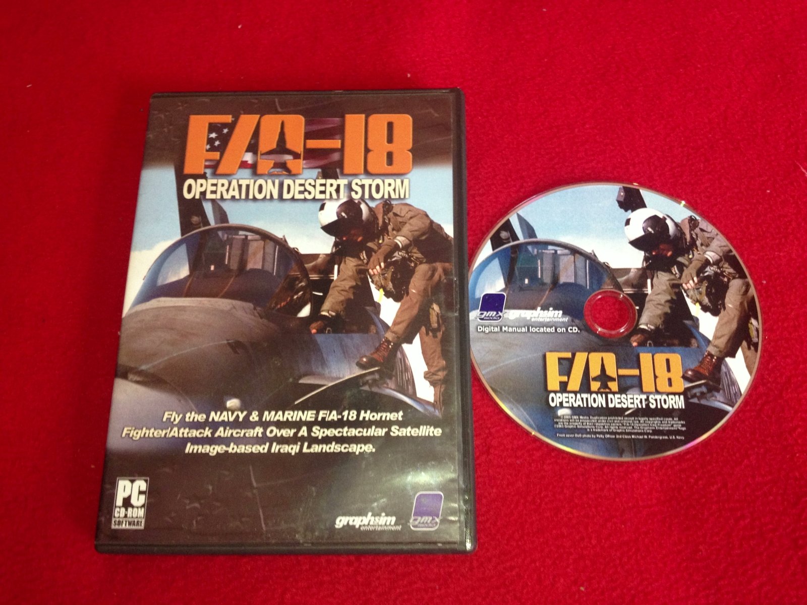 F/A - 18: Operation Desert Storm - PC Game - PC games, Simulation - Level Up Gaming NZ