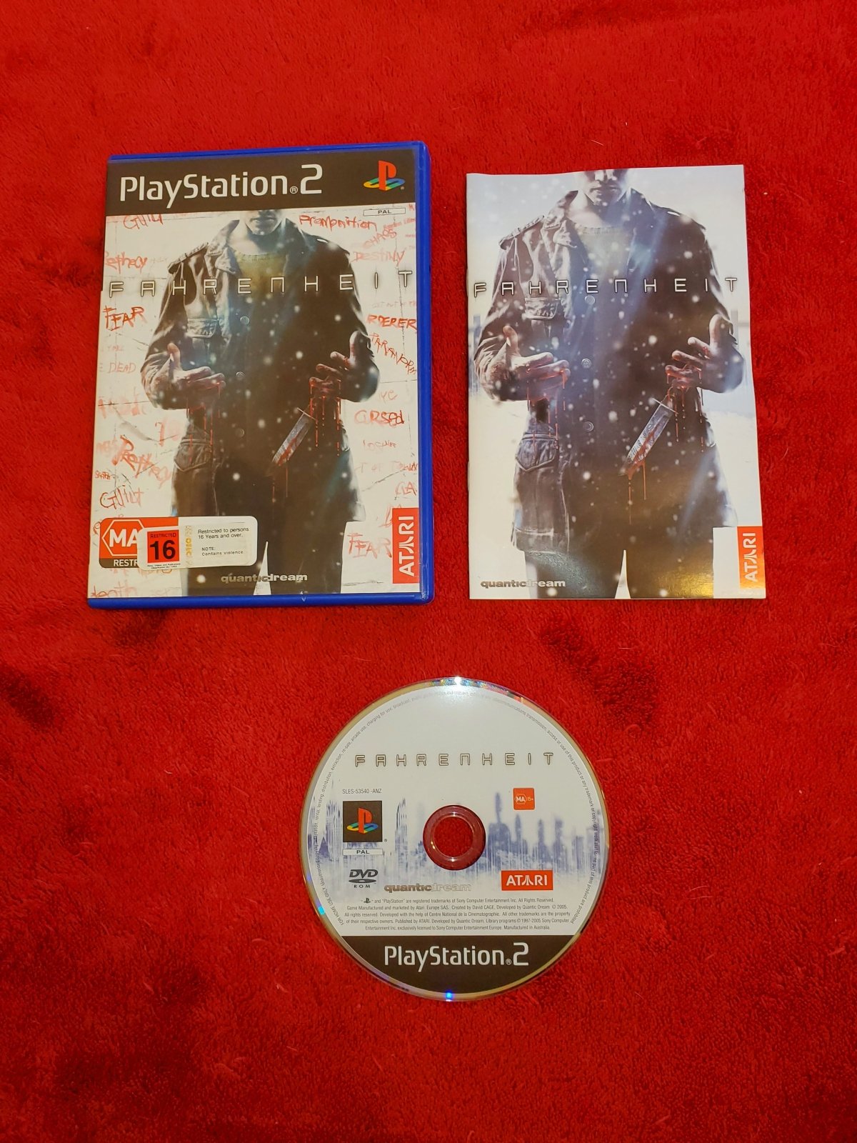 Fahrenheit - 8.4/10! PS2 Game - PlayStation 2, Games, Action and adventure - Level Up Gaming NZ