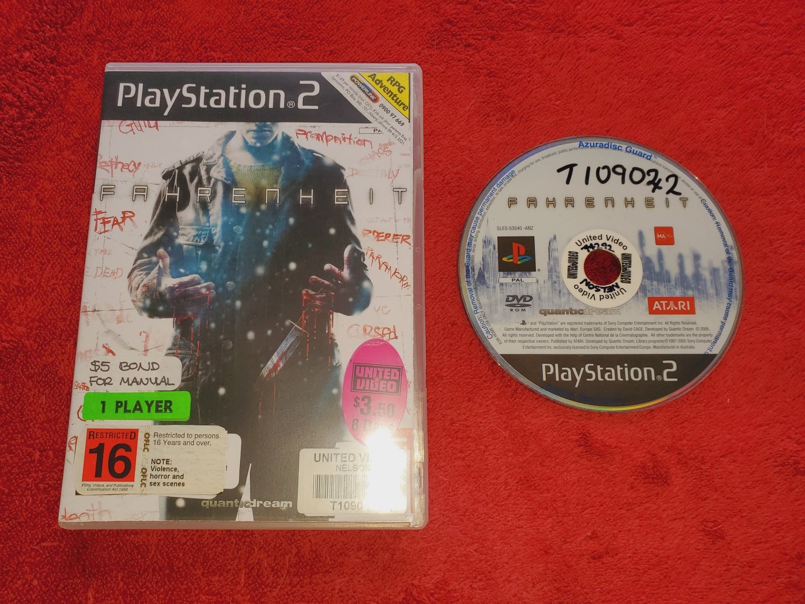 Fahrenheit - 8.4/10! PS2 Game - PlayStation 2, Games, Action and adventure - Level Up Gaming NZ