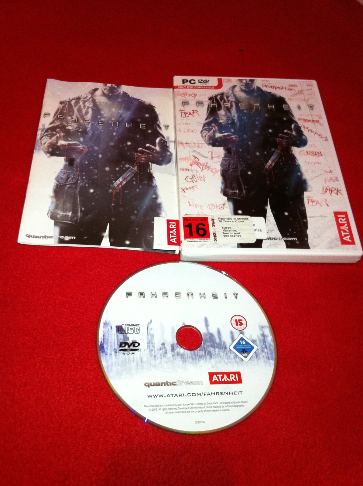 Fahrenheit - PC Game - PC games, Action and adventure - Level Up Gaming NZ