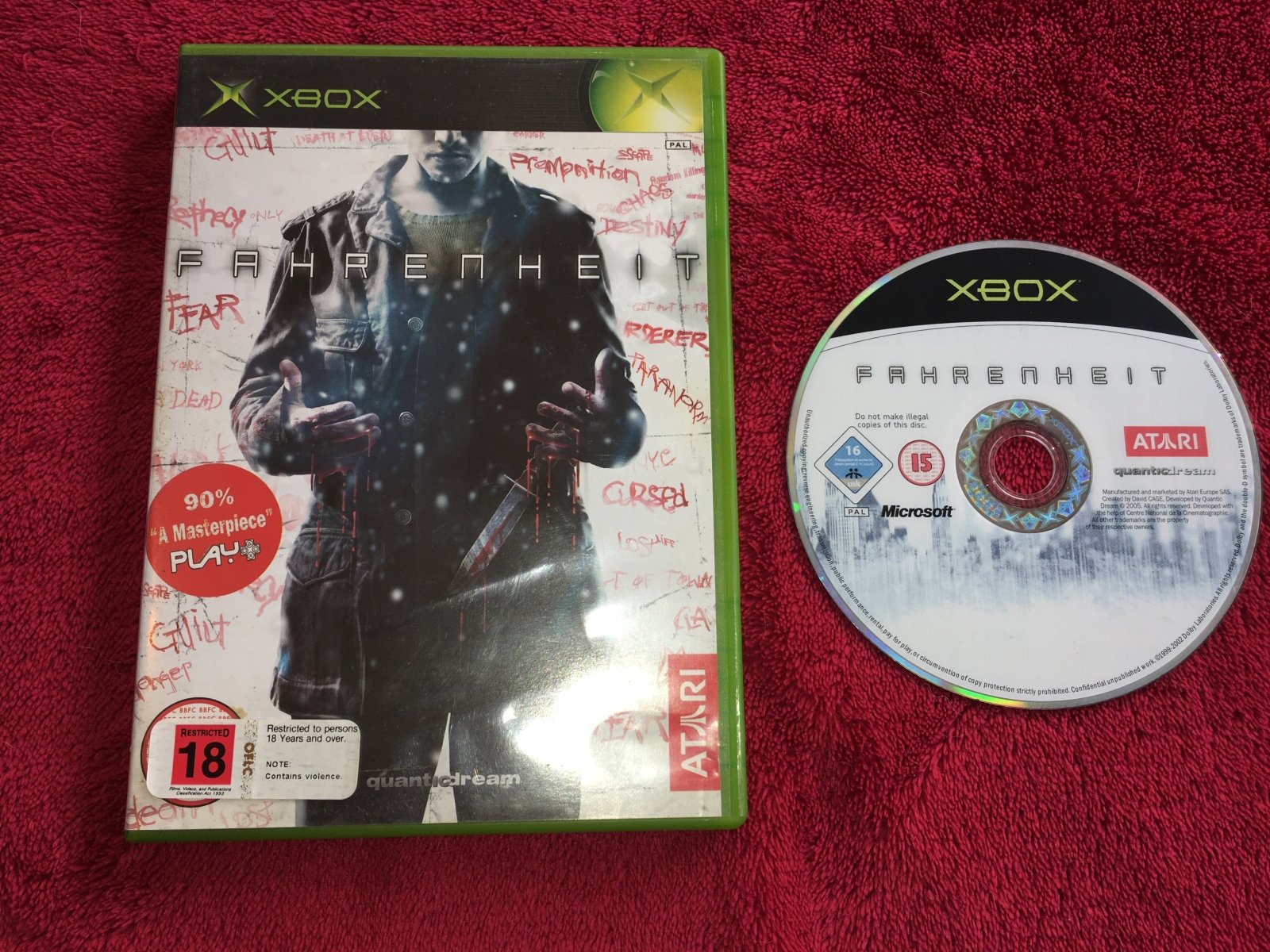 Fahrenheit - 8.4/10! XBOX Game - Xbox, Games, Action and adventure - Level Up Gaming NZ
