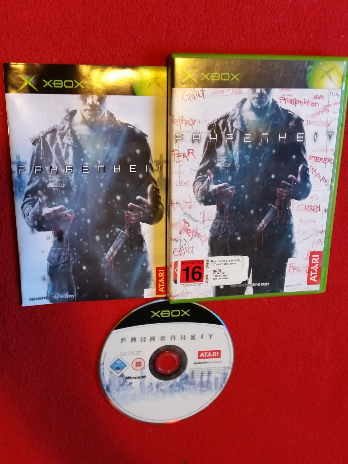 Fahrenheit - 8.4/10! XBOX Game - Xbox, Games, Action and adventure - Level Up Gaming NZ