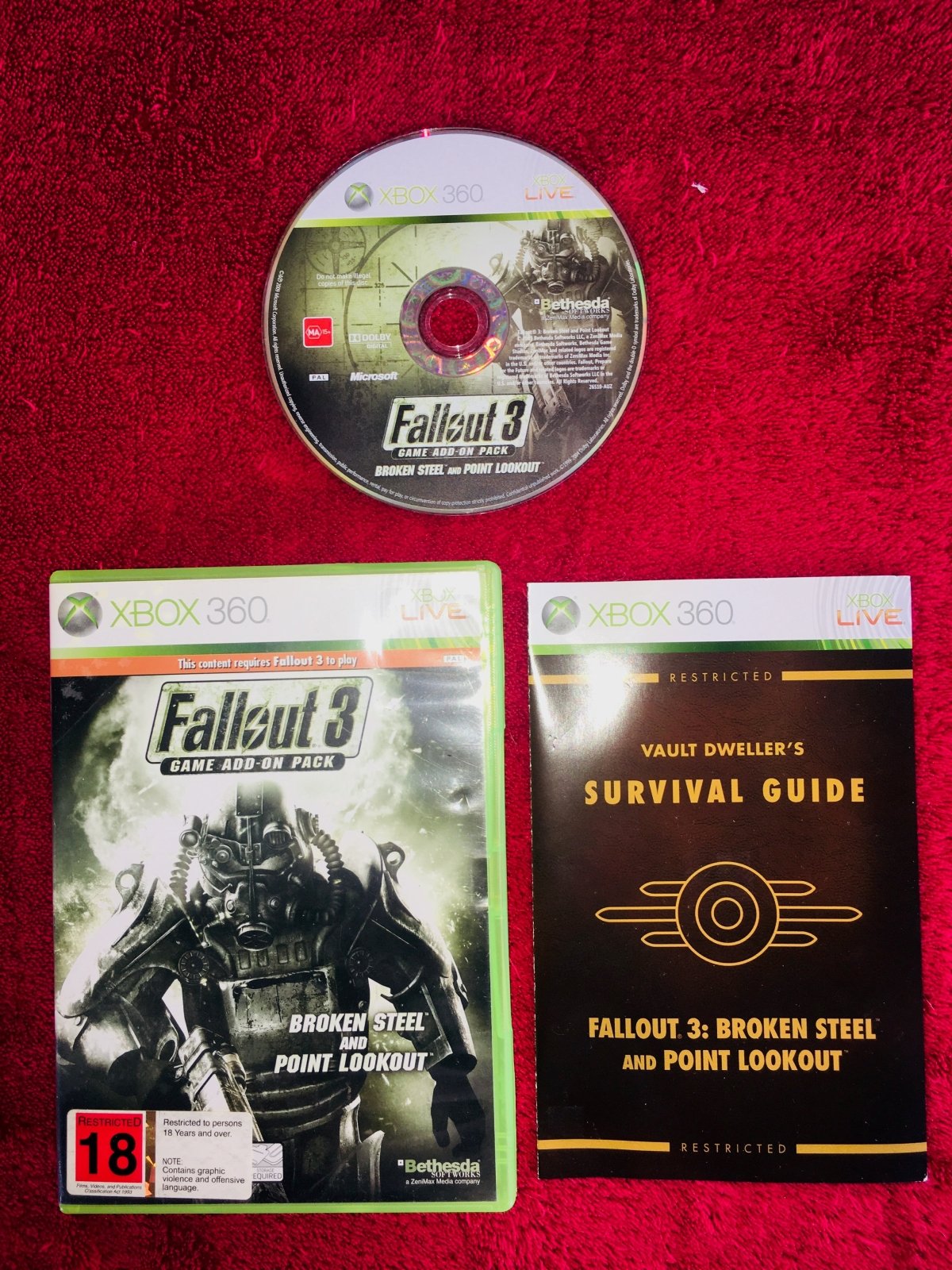 Fallout 3: Broken Steel & Point Lookout - XBOX360 Game - Xbox 360, Games, Role playing - Level Up Gaming NZ