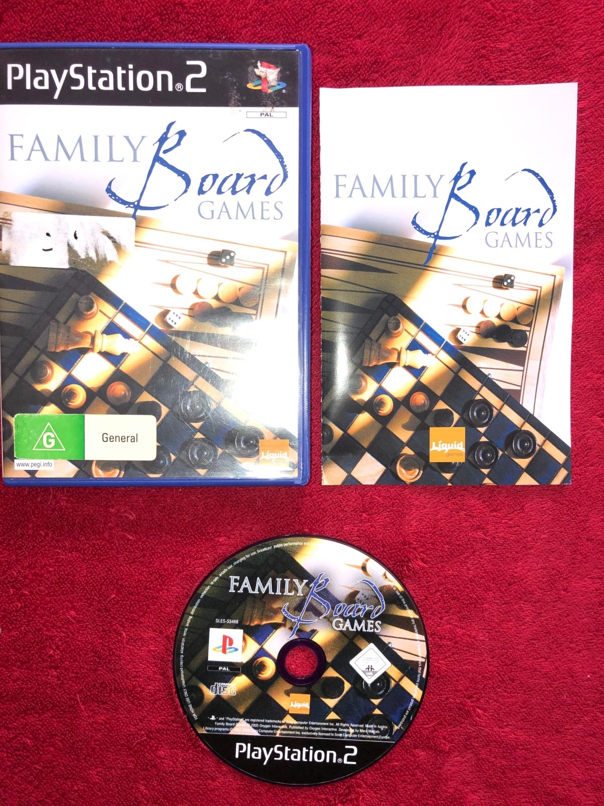 Family Board Games - PS2 Game - PlayStation 2, Games, Strategy and puzzle - Level Up Gaming NZ