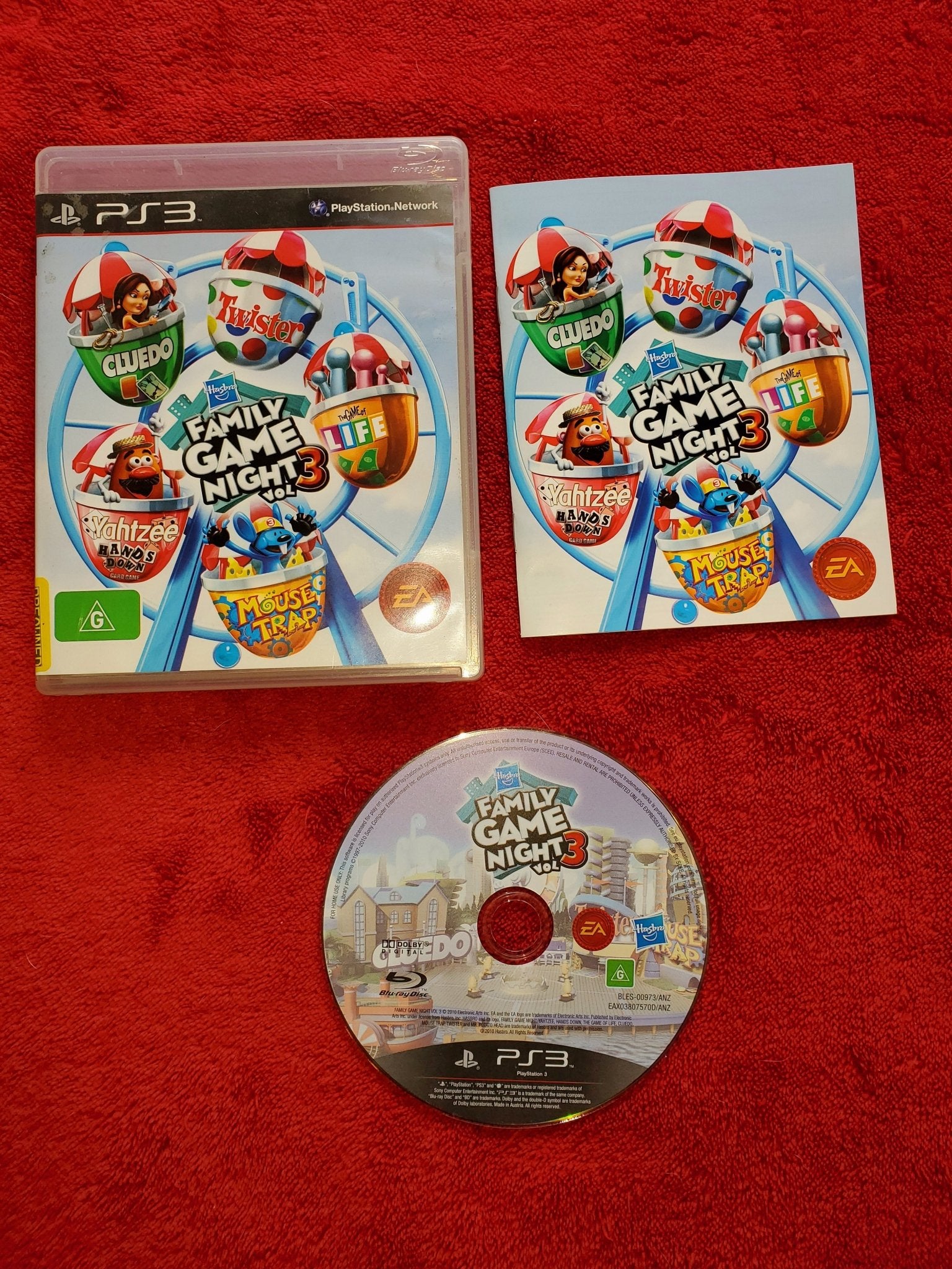 Hasbro Family Game Night 3 - RARE PS3 Game - PlayStation 3, Games, Music and party - Level Up Gaming NZ
