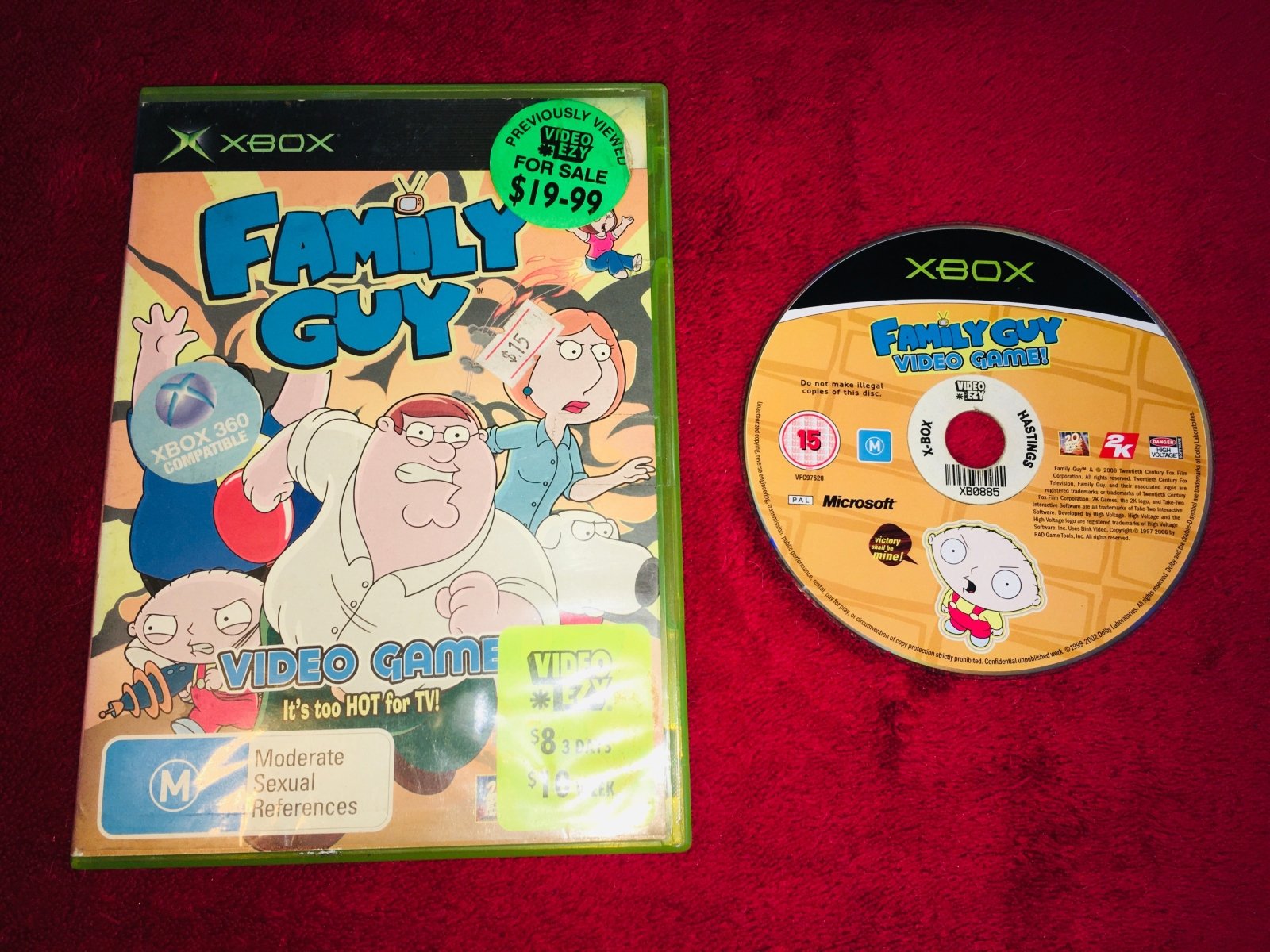 Family Guy: Video Game! - XBOX Game - Xbox, Games, Action and adventure - Level Up Gaming NZ