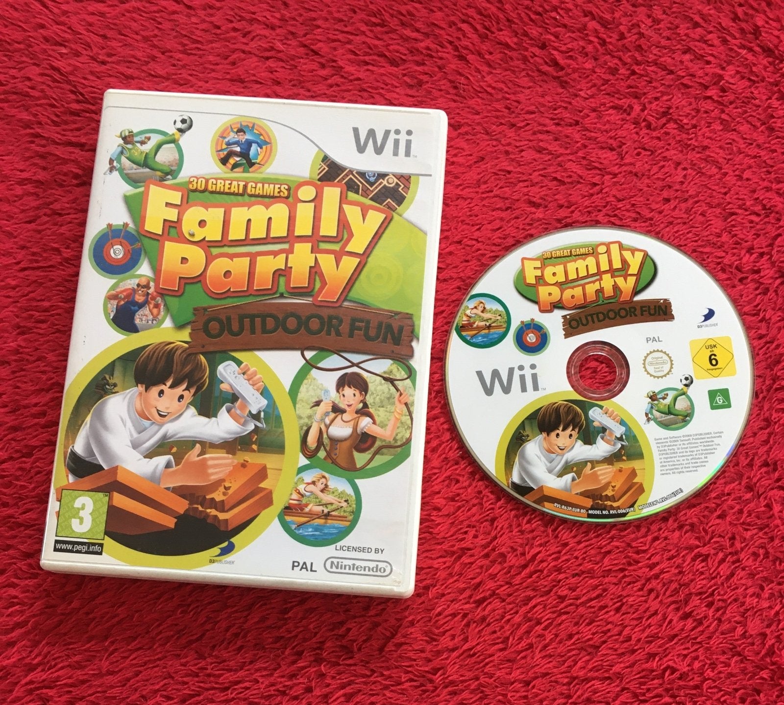 Family Party: Outdoor Fun - Wii Game - Wii Games - Level Up Gaming NZ