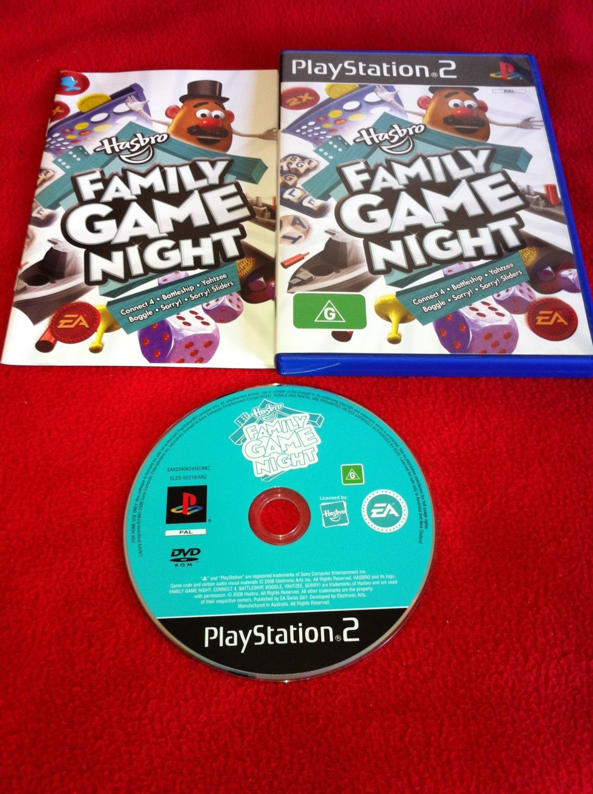 Hasbro Family Game Night - PS2 Game - PlayStation 2, Games, Strategy and puzzle - Level Up Gaming NZ