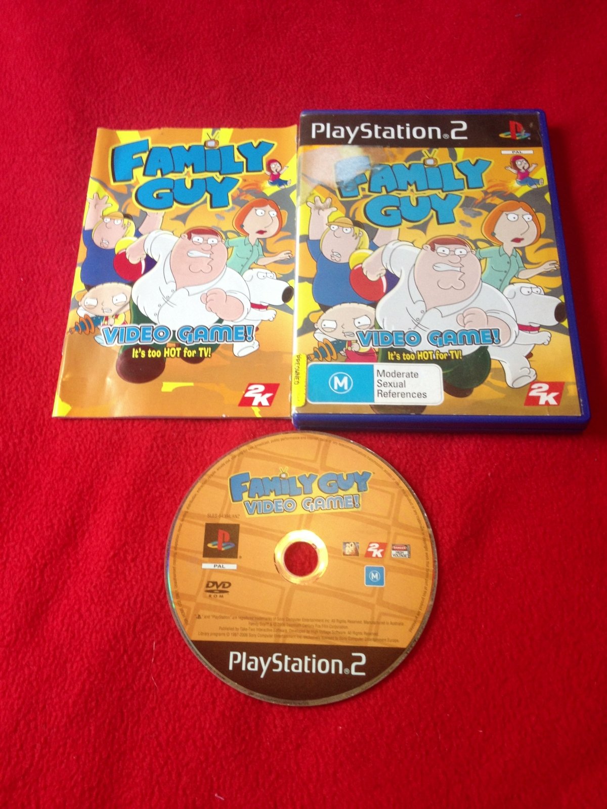 Family Guy - The Video Game! - PS2 Game - PlayStation 2, Games, Action and adventure - Level Up Gaming NZ