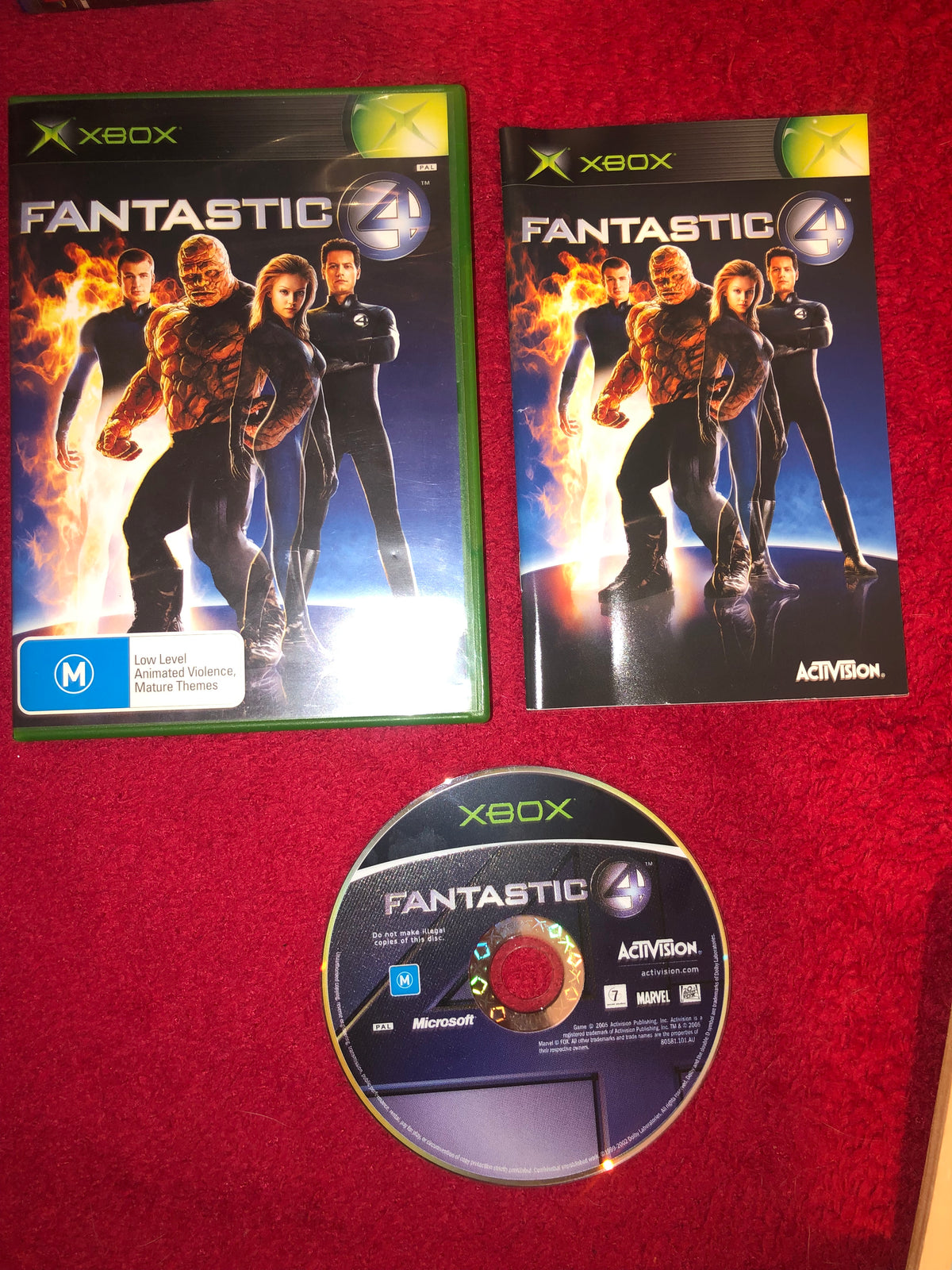 Fantastic 4 - XBOX Game - Xbox, Games, Action and adventure - Level Up Gaming NZ