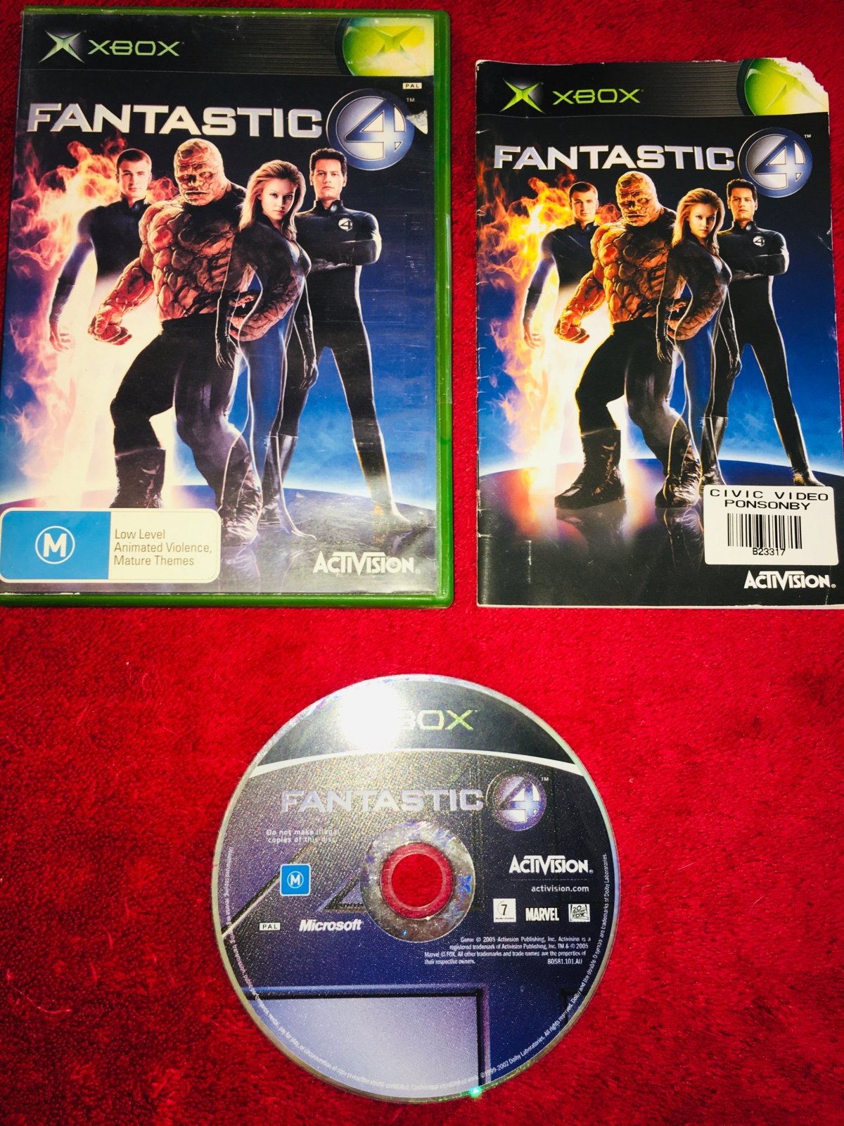 Fantastic 4 - XBOX Game - Xbox, Games, Action and adventure - Level Up Gaming NZ