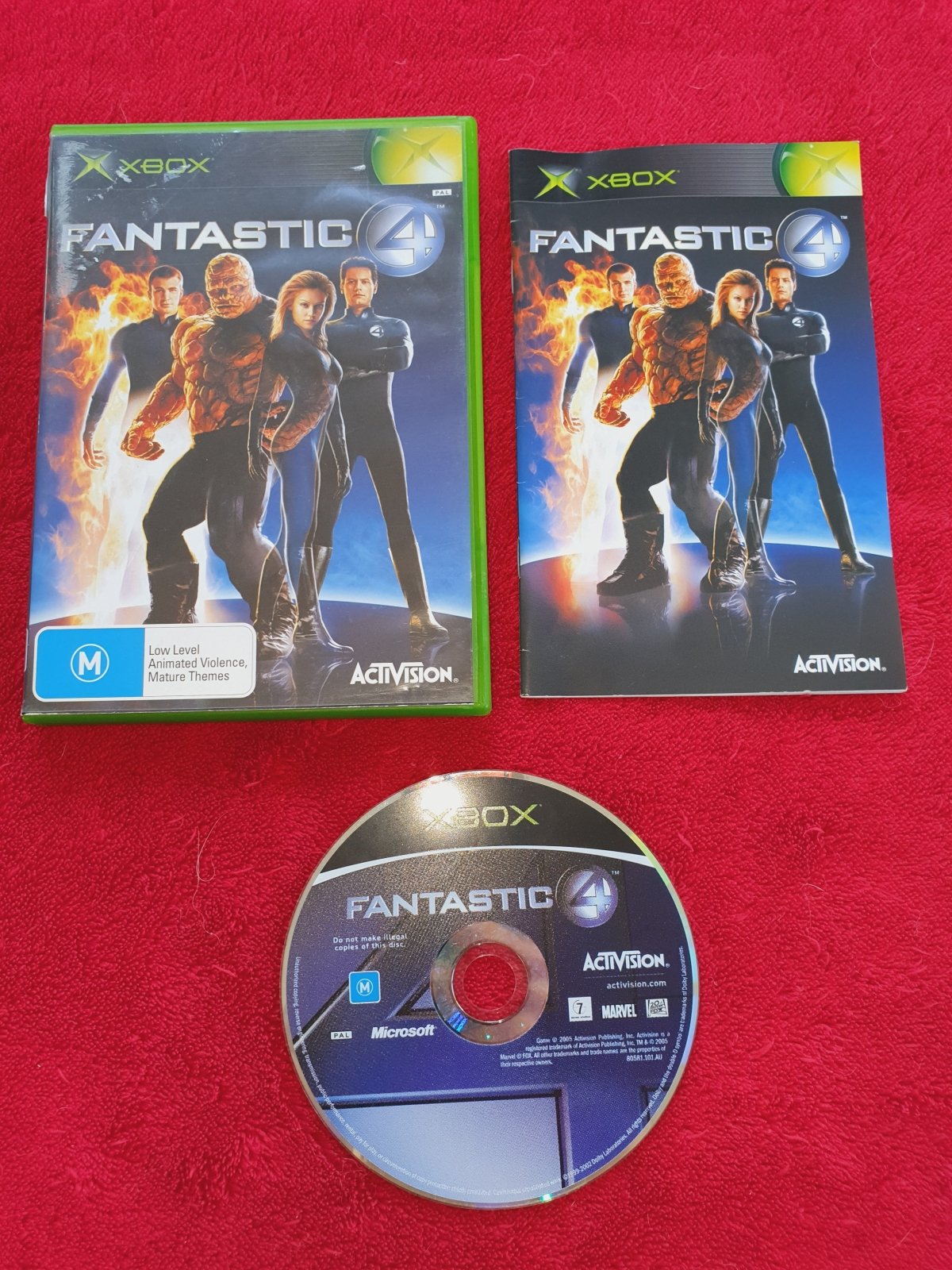 Fantastic 4 - XBOX Game - Xbox, Games, Action and adventure - Level Up Gaming NZ