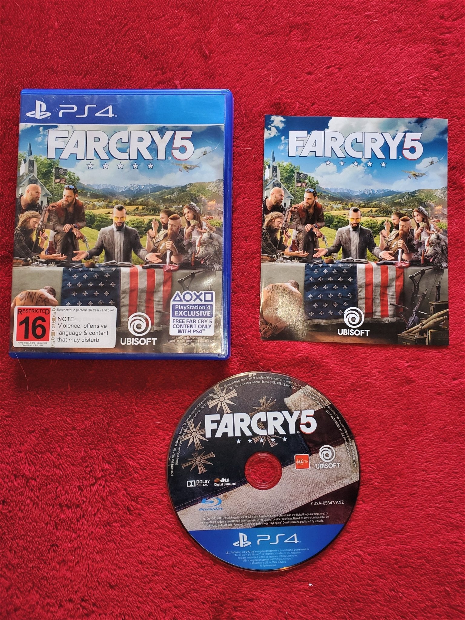Far Cry 5 - 9/10! PS4 Game - PS4 - PlayStation 4, Games - Level Up Gaming NZ