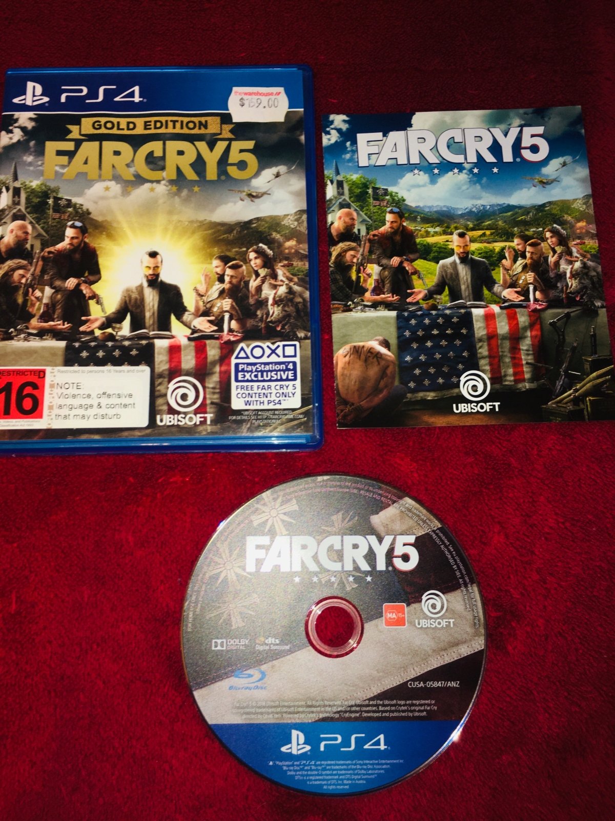 Far Cry 5: Gold Edition - 9/10! PS4 Game - PlayStation 4, Games - Level Up Gaming NZ