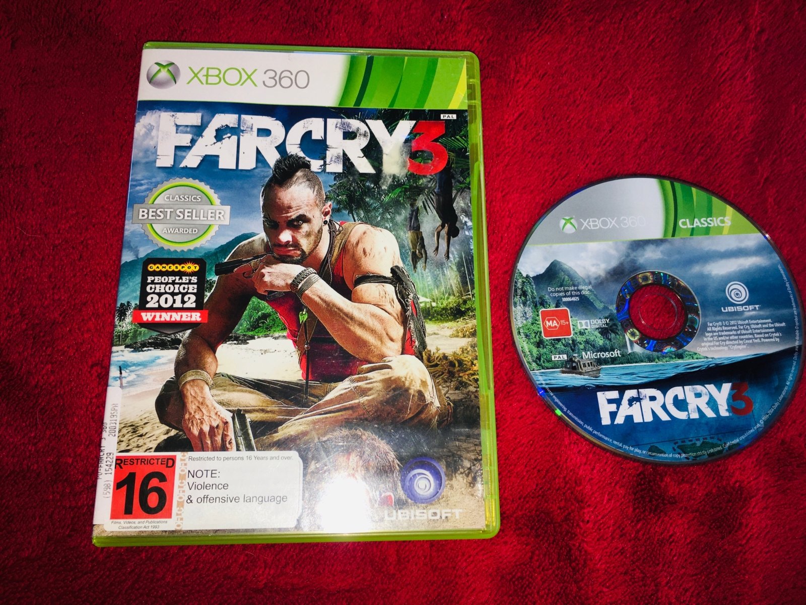 Far Cry 3 - 9/10! XBOX360 Game - Xbox 360, Games, Shooter - Level Up Gaming NZ