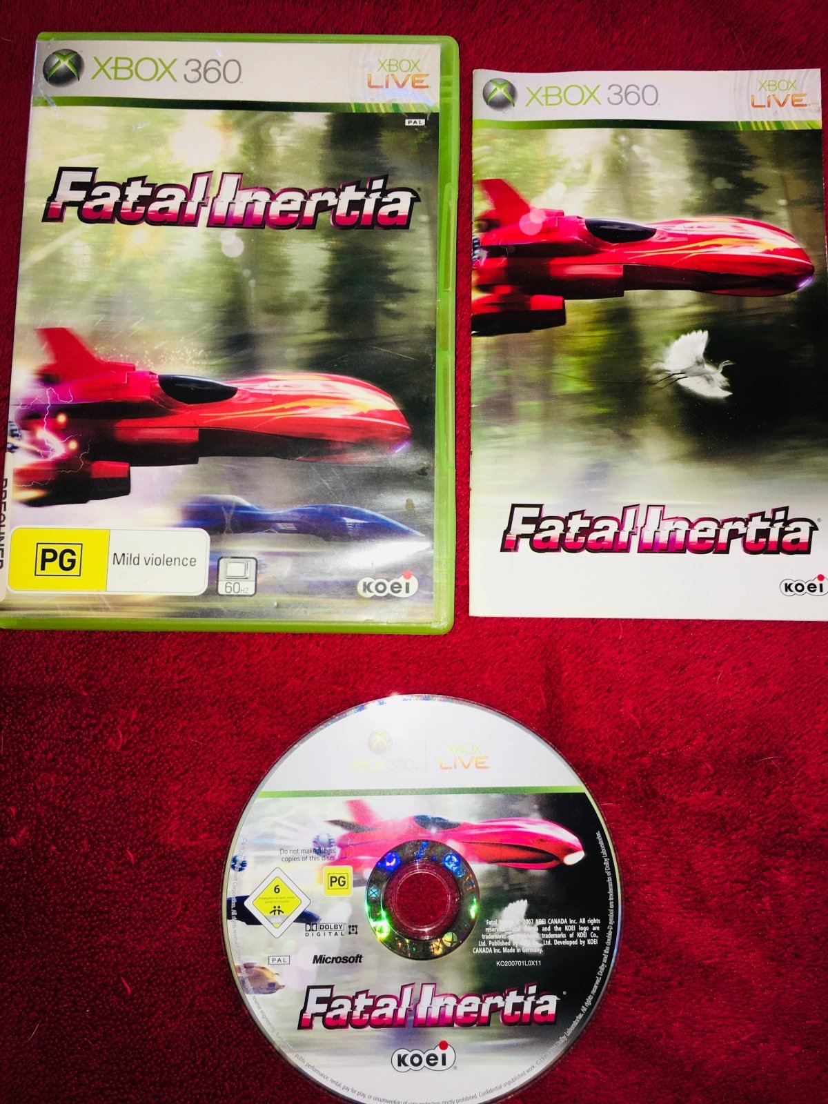 Fatal Inertia - XBOX360 Game - Xbox 360, Games, Driving and racing - Level Up Gaming NZ