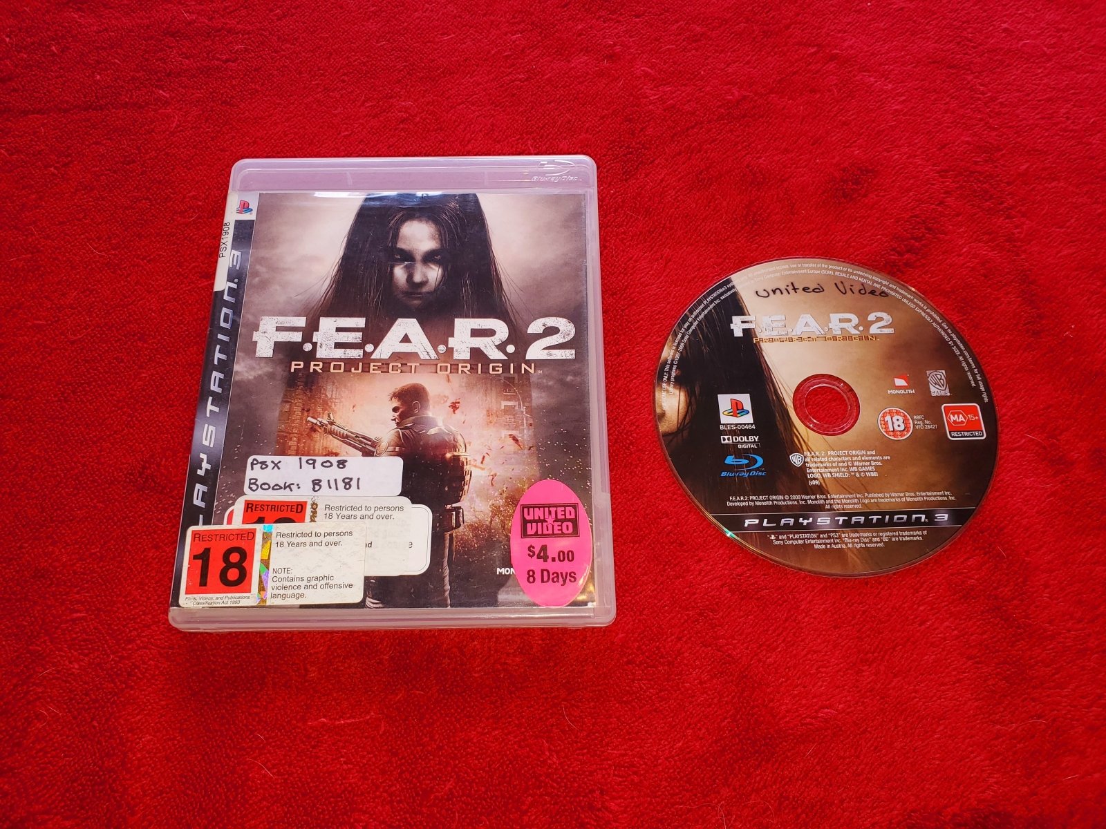 FEAR 2: Project Origin - PS3 Game - PlayStation 3, Games, Shooter - Level Up Gaming NZ