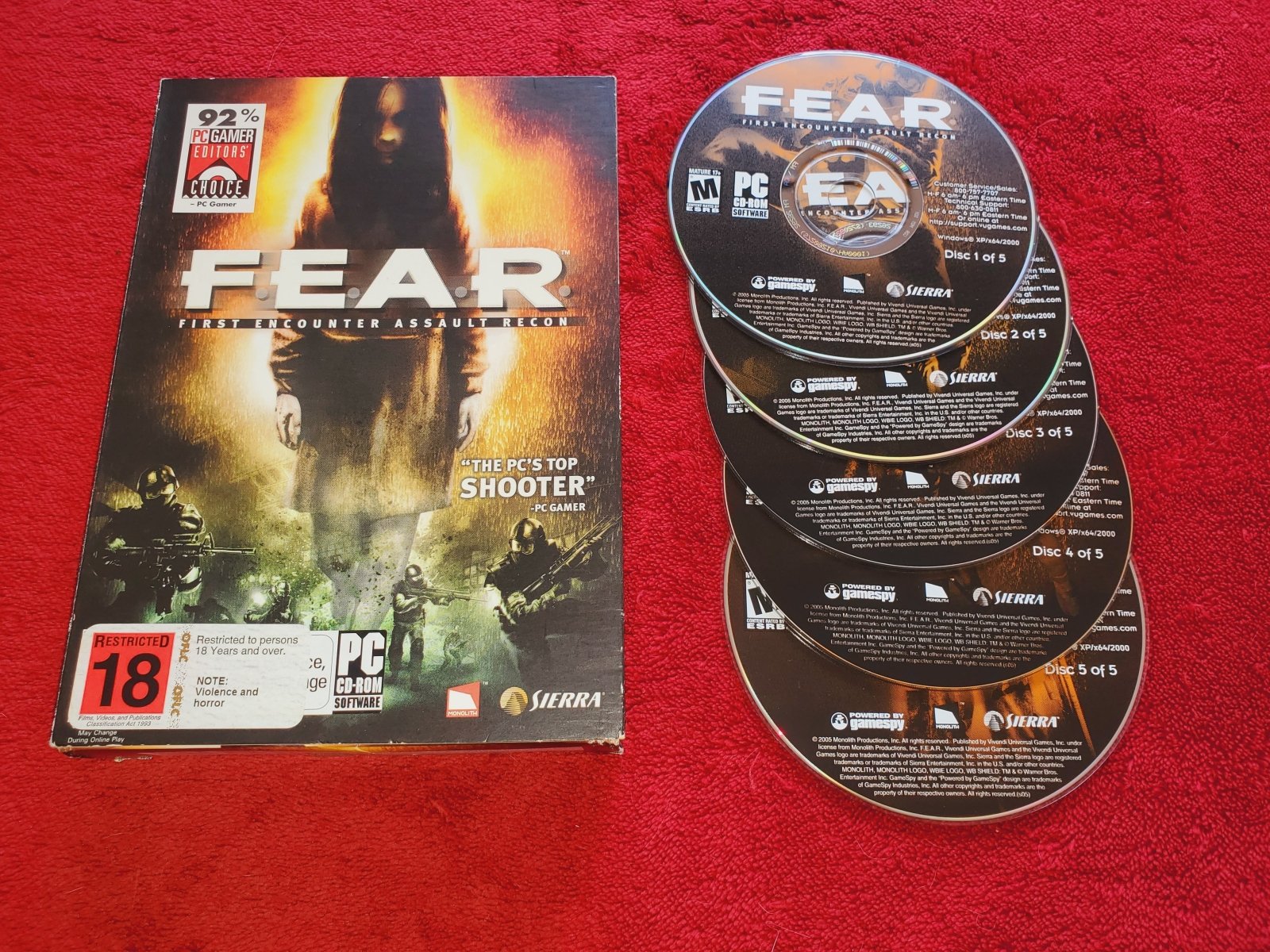 FEAR - 9.1/10! PC Game - PC games, Shooter - Level Up Gaming NZ