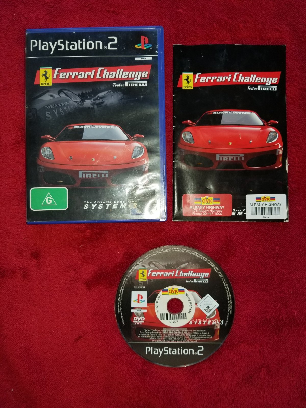 Ferrari Challenge: Trofeo Pirelli - PS2 Game - PlayStation 2, Games, Driving and racing - Level Up Gaming NZ